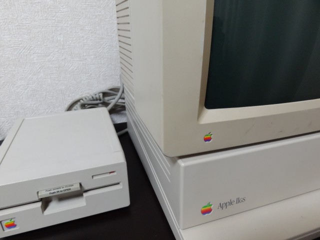 Apple IIgsがやってきた / DOS3.3起動まで