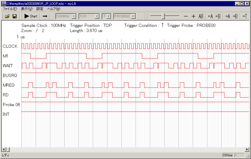 SR Signal line