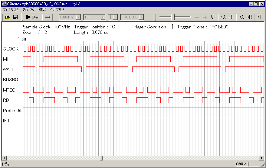 SR Signal line