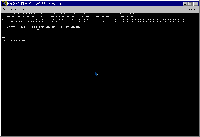 F-BASIC V3.0