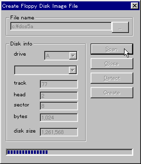 Ceate Floppy Disk Image File